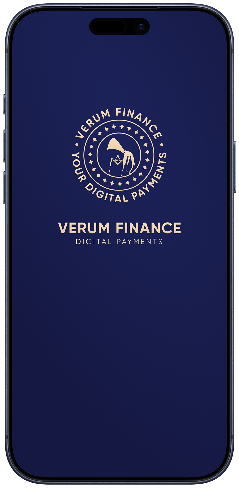 Verum Finance — Splash Screen